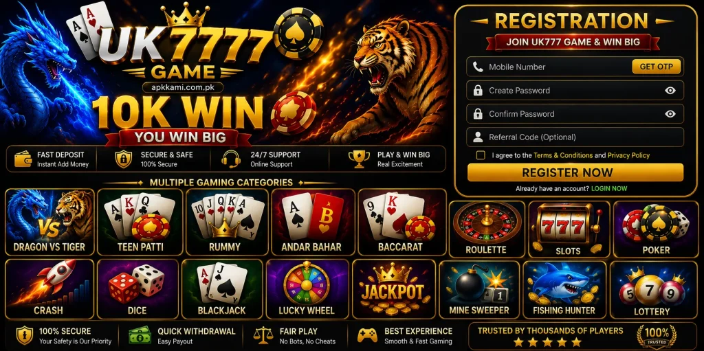 Uk777 Game APK